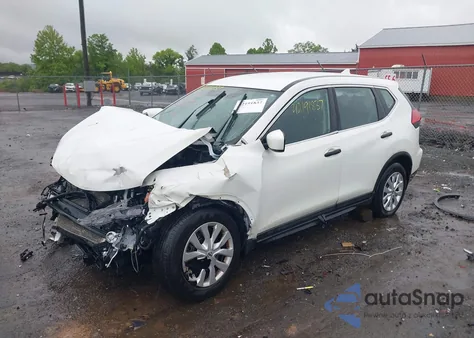 2017 Nissan Rogue S из США, поврежденный, VIN KNMAT2MT1HP539838